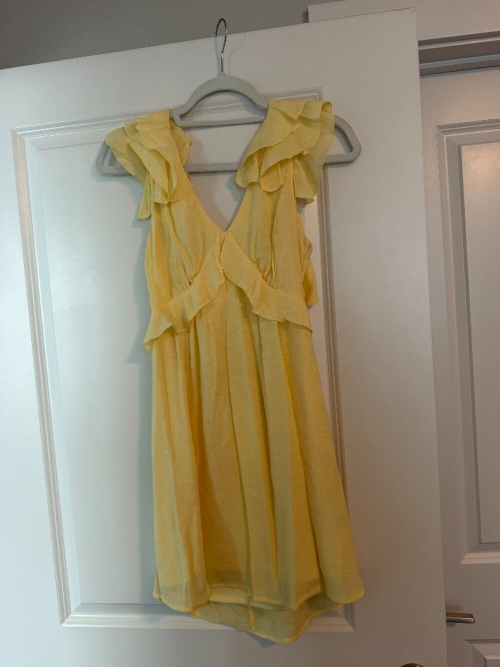 Yellow Mini Dress